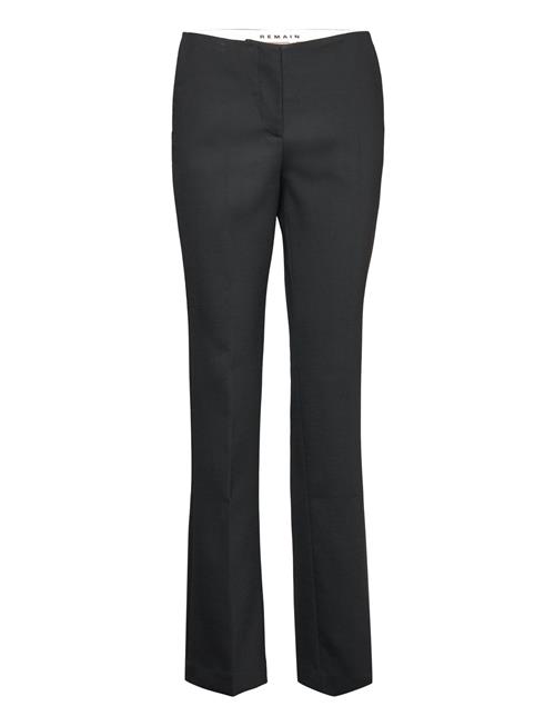 Se REMAIN Birger Christensen Heavy Suiting Bootcut Pants REMAIN Birger Christensen Black ved Booztlet