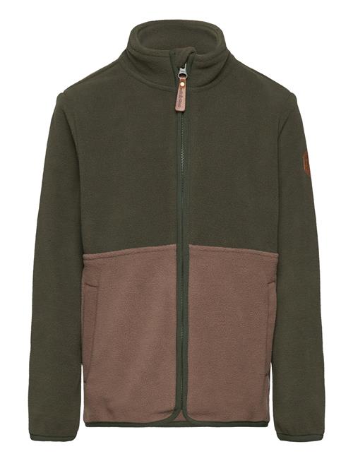 Se mikk-line Fleece Jacket Recycled Mikk-line Khaki ved Booztlet