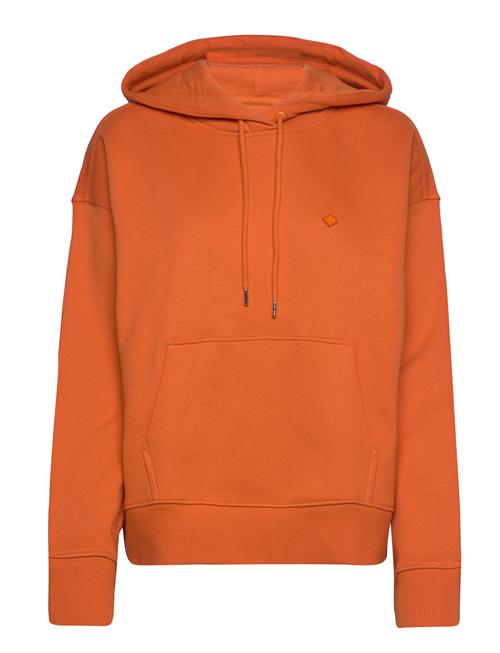 Se GANT Icon G Essential Hoodie GANT Orange ved Booztlet