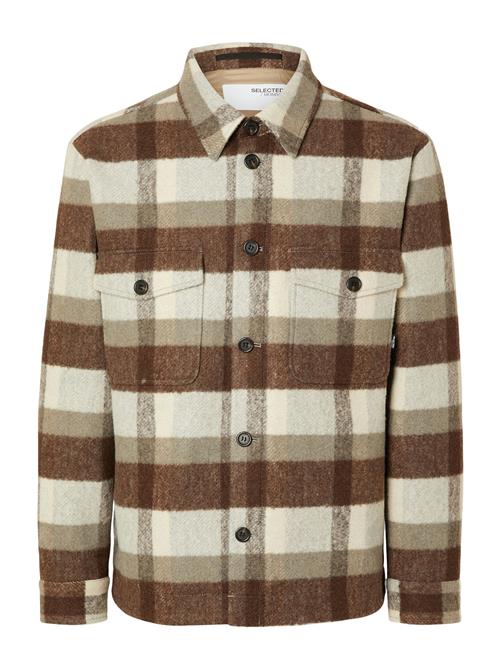 Selected Homme Slharchive Overshirt Noos Selected Homme Brown