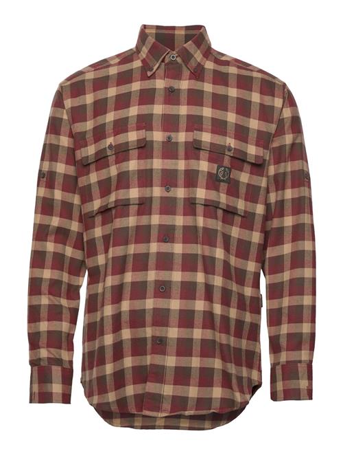 Chevalier Heron Flannel Shirt Men Chevalier Brown