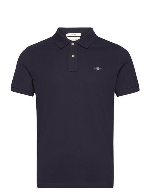 GANT Slim Shield Ss Pique Polo GANT Navy