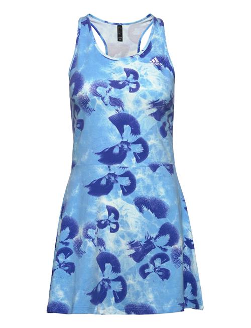 W Aop Dress Adidas Sportswear Blue