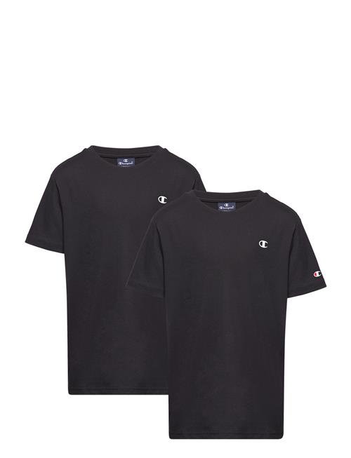 Se Champion 2 Pack Ss Tee Champion Black ved Booztlet