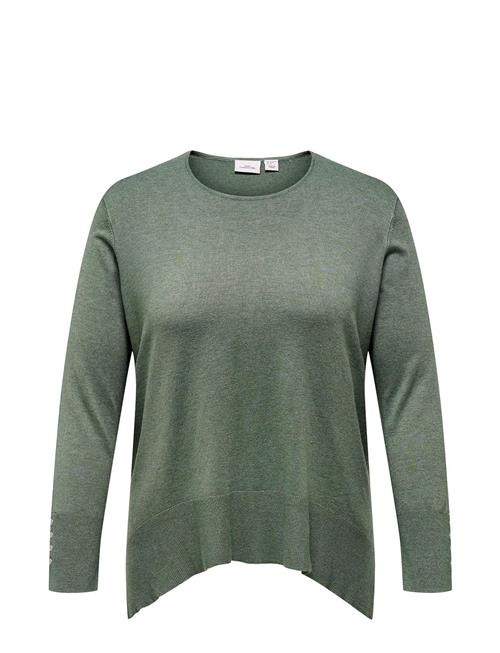 ONLY Carmakoma Carjulie Ls Life Loose O-Neck Knt ONLY Carmakoma Green