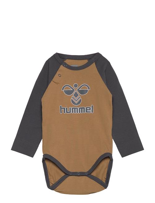 Hmlbrorson Body L/S Hummel Brown