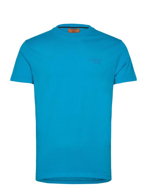 Superdry Essential Logo Emb Neon Tee Superdry Blue