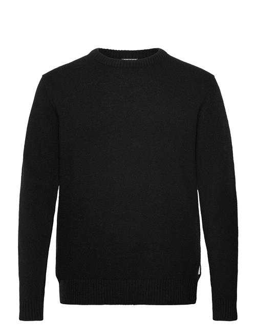 Se Lindbergh Lambswool O-Neck Knit Lindbergh Black ved Booztlet