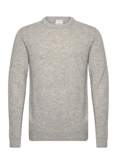 Se Lindbergh Lambswool O-Neck Knit Lindbergh Grey ved Booztlet