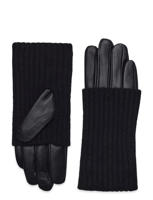 DAY ET Day Leather Knit Glove DAY ET Black