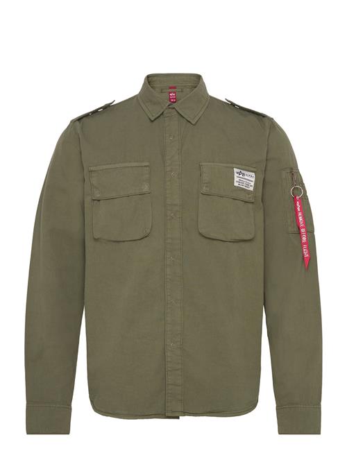 Alpha Industries Urban Military Shirt Alpha Industries Khaki