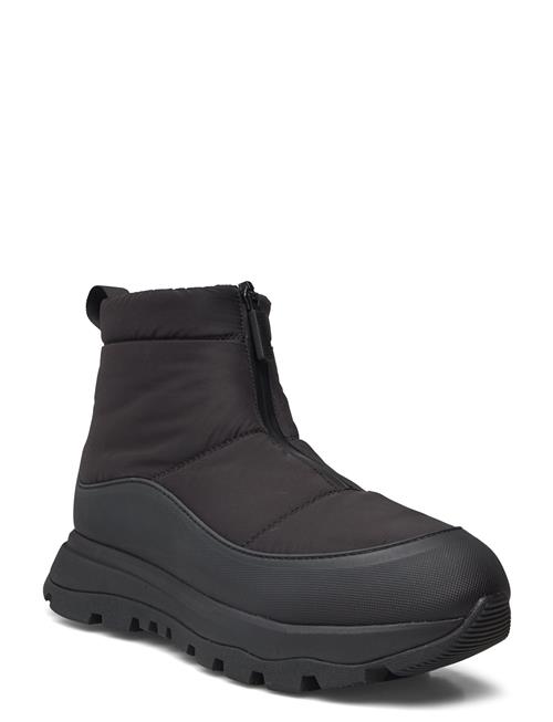 Se FitFlop Neo-D-Hyker W/Proof Zip-Front Padded Outdoor Boots FitFlop Black ved Booztlet