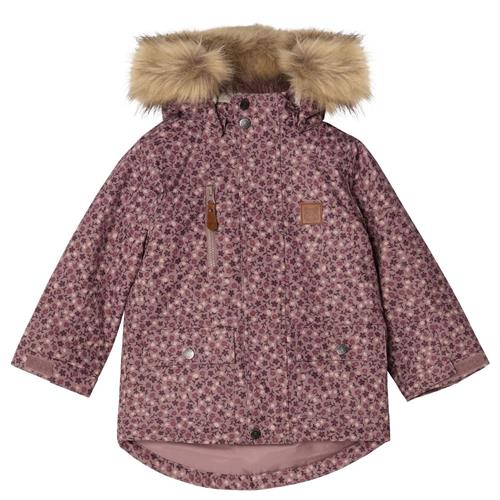 Kuling Val Thorens Blomstret Parka Lilac Flower | Lilla | 80 cm