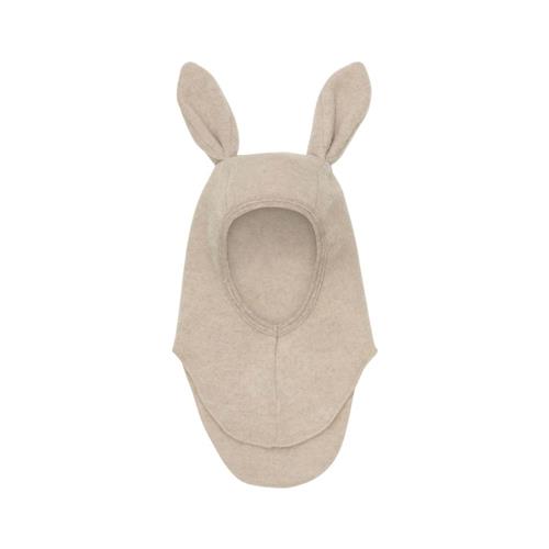 Huttelihut Balaclava Ears Wool Fleece Camel Melange | Brun | 4-6 years