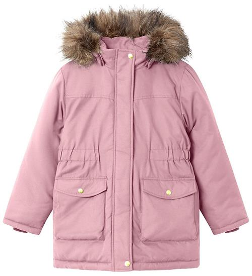 Se Name It Name It Vinterjakke - NKMaster Parka - Lilas ved KidsWorld