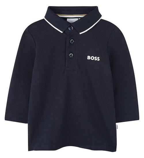 Se BOSS BOSS Polobluse - Navy ved KidsWorld