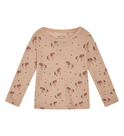 Se Hust and Claire Hust and Claire Bluse - Uld/Tencel - Acel - Rose Cloud m. EnhjÃ¸r ved KidsWorld