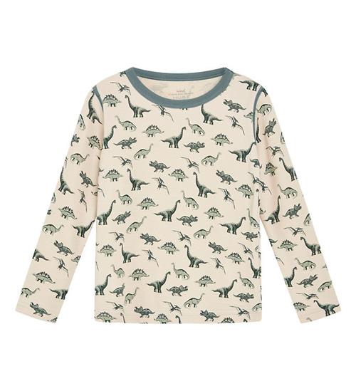 Hust and Claire Bluse - Uld/Bambus - Abba - Jade Green m. Dinosa