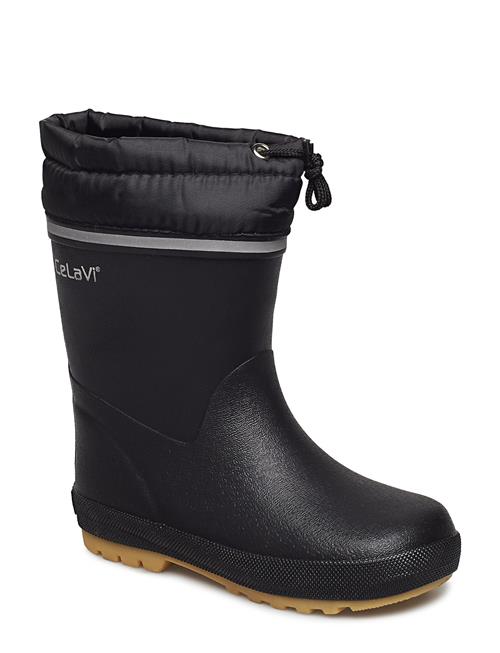 CeLaVi Thermal Wellies W.lining-Solid CeLaVi Black