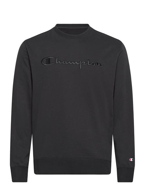 Se Champion Crewneck Sweatshirt Champion Black ved Booztlet