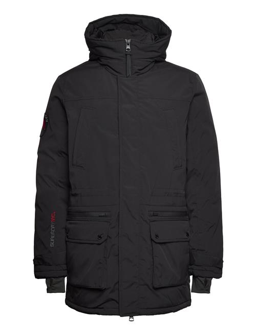 City Padded Parka Jacket Superdry Black