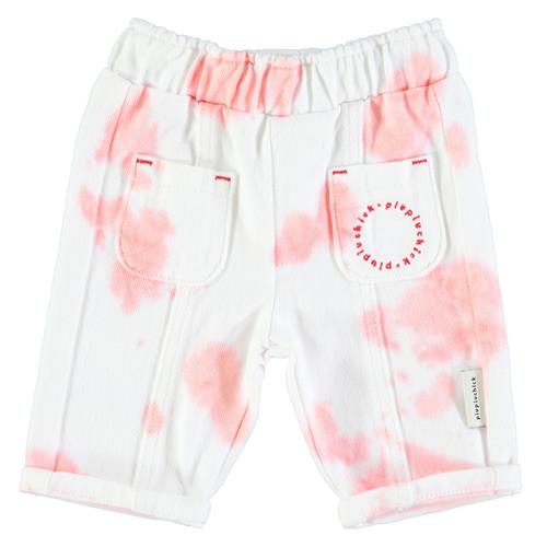 Se Piupiuchick Bukser Med Tie-dye-effekt Lyserød | Lyserød | 12 months ved Babyshop