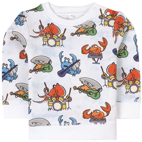 Se Stella McCartney Kids Graphic Sweatshirt Hvid | Blå | 9 months ved Babyshop