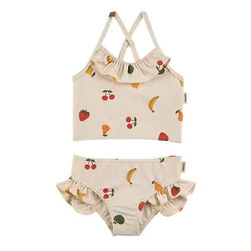 Se Kuling Fiji Mønstret Tankini Med Frugter Cremefarvet |  | 134/140 cm ved Babyshop