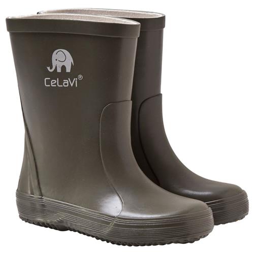 Se Celavi Basic Gummistøvler Army | Grønn | 25 EU ved Babyshop