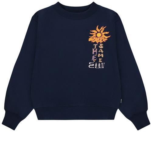 Se Molo GOTS Marge Sweatshirt Navy Sky | Marine blå | 116 cm ved Babyshop