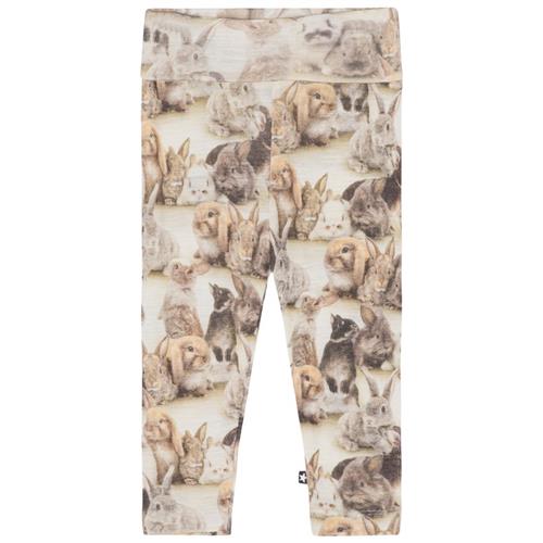 Se Molo Sting Leggings Baby Rabbits | Beige | 56 cm ved Babyshop