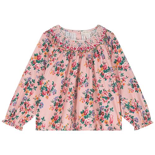 Louise Misha Mahina Bluse Pink Seylan Flowers | Lyserød | 3 years