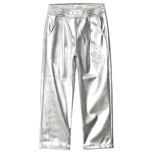 Andorine Pleather Pants Silver | Sølv | 12 years