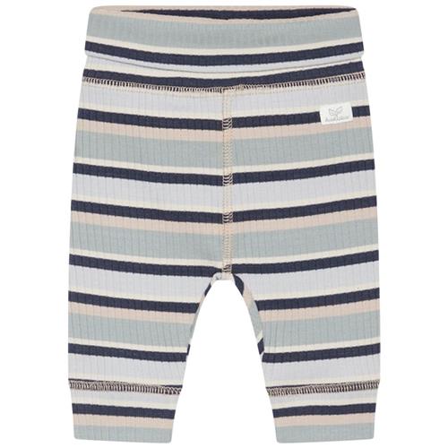 Se Hust&Claire Luca Leggings Iced Aqua | Blå | 68 cm ved Babyshop