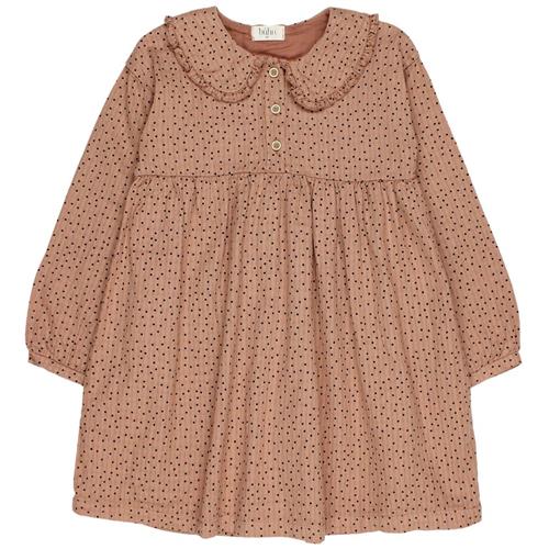 Se búho Prikket Kjole Cocoa | Brun | 3 years ved Babyshop