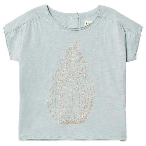 Small Rags Grace T-Shirt Cloud Blue | Blå | 68 cm