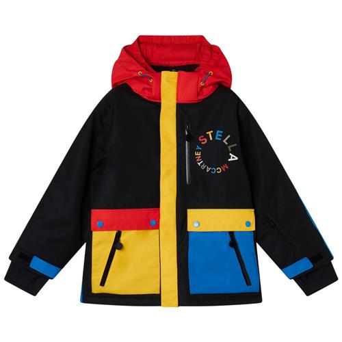 Stella McCartney Kids Kontrastfarvet Skijakke Sort | Sort | 14 years