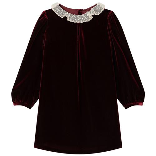 Se Bonpoint Baptistine Kjole Ruby | Rød | 6 years ved Babyshop