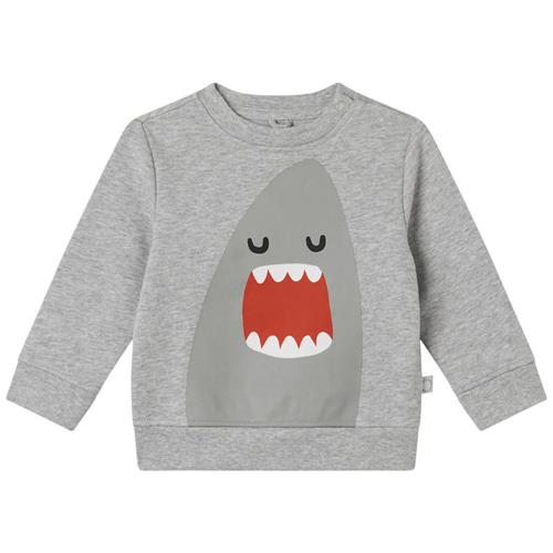 Stella McCartney Kids Sweatshirt Med Hajprint Grå | Grå | 6 months