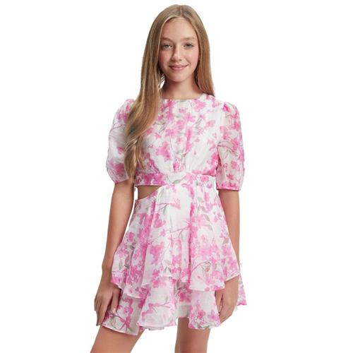 Bardot Junior Lucia Blooms Mini Blomstret Kjole Pink Bloom | Lyserød | 8 years