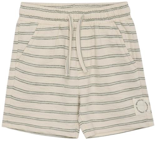 Se EnFant Stribet Shorts Eggnog |  | 122 cm ved Babyshop