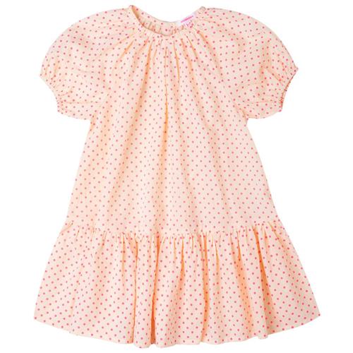 Kidsagogo Mila Petit Polkaprikmønstret Kjole Vivid Pink | Lyserød | 2-3 years