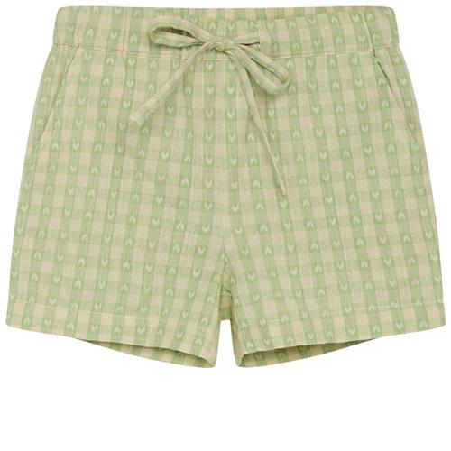 Se Flöss Stella Shorts Lime Gingham | Grønn | 80 cm ved Babyshop