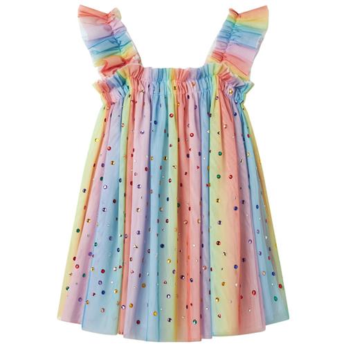 Stella McCartney Kids Stribet Kjole Multifarvet | Lyserød | 6 years