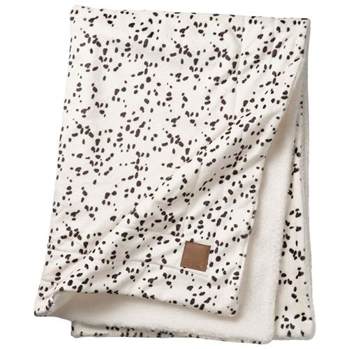 Se Elodie Perle Fløjl Tæppe Dalmatian Dots | Hvid | 0 ved Babyshop