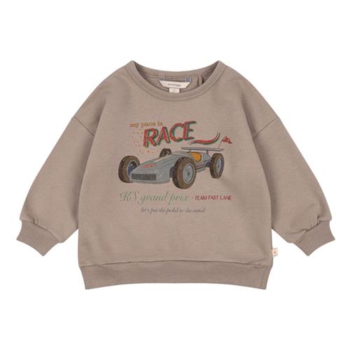 Konges Sløjd Lou Sweatshirt i Oxford Tan | Grå | 2 years