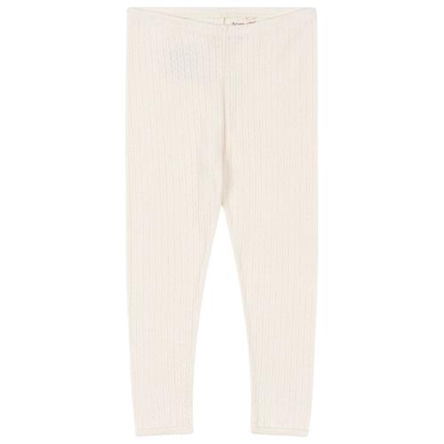 Se Konges Sløjd Minnie Pants Gots - Antique White | Hvid | 6 months ved Babyshop