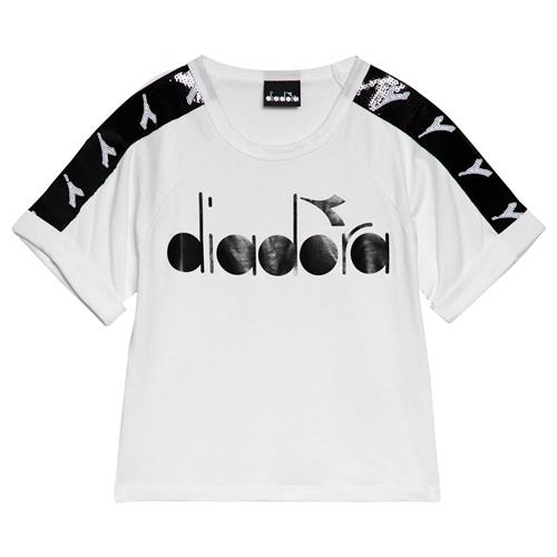 Se Diadora Sequin Detail T-shirt Hvid | Hvid | 10 years ved Babyshop