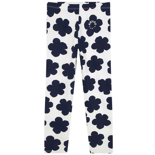 Kenzo Blomstrede Leggings Cremefarvet |  | 4 years