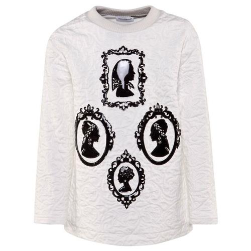 Dolce & Gabbana Silhouettes Sweatshirt Hvid | Hvid | 8 years